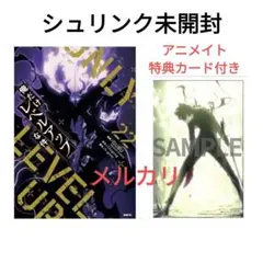 俺だけレベルアップな件 22巻 アニメイト 特典カード付き 【シュリンク未開封】
