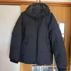 GU ヒートパデッドブルゾン　Lサイズ　ブラック　中綿ジャケット