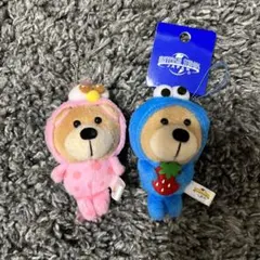 USJ限定 クッキーモンスター モッピー マスコットストラップ