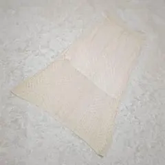 ダブルクローゼット　かぎ編み 透かし編みニット　ロングスカート マキシ丈