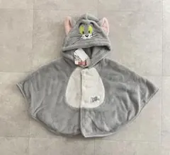 ✓新品 トムとジェリー ポンチョ 70～90cm