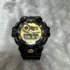CASIO G-SHOCK GA-710GB ブラック×ゴールド