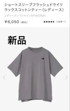 ザノースフェイス XL ショートスリーブフラッシュドライリラックスコットンティー