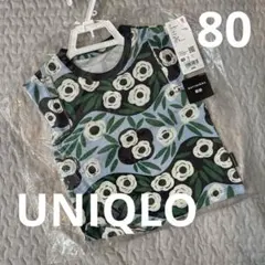 ユニクロ　マリメッコ　コラボ　Tシャツ　グラフィックTシャツ　80