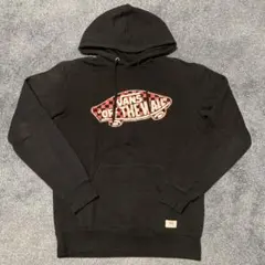 VANS OFF THE WALL パーカー S 黒