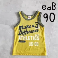 eab 90 タンクトップ エーアーベー 男の子 カレッジ リンガータンクトップ