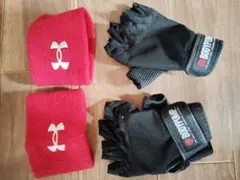 BODYPUMP トレーニンググローブ リストバンドセットのサムネイル