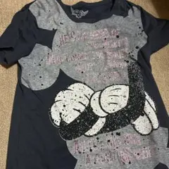 Mickey & Minnie グラフィックTシャツ Lサイズ
