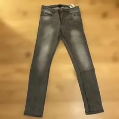 ZARA MAN グレー スキニーデニム
