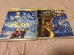 アナと雪の女王 塔の上のラプンツェル MovieNEX disney プリンセス