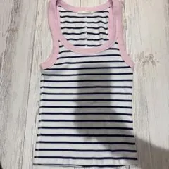 ZARA ボーダータンクトップ Sサイズのサムネイル
