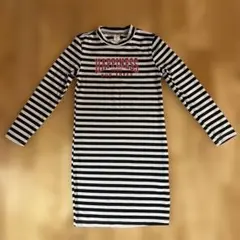 SHEIN ストライプ 長袖ワンピース 120サイズ