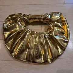 お値下げ☆ゴールド☆パーティーバック