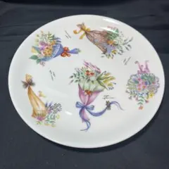 【新品未使用】Shinzi katoh シンジカトウ 花柄 陶器のお皿 箱付きのサムネイル