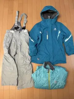 ZEROXPOSUR 子ども用スキーウェア 水色　140