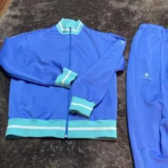 Champion ジャージ セット M 青