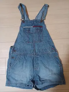 tommy jeans デニムオーバーオールのサムネイル