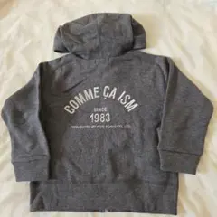 COMME CA ISM グレー パーカー 100cm
