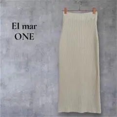 【CANAL JEAN】キャナルジーン el mar リブニットスカート