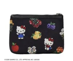 ※最安値※新品未使用　HELLO KITTY×Ameri 黒ポーチ