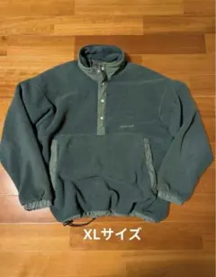 モンベル　OLD　90s　フリース　プルオーバー　メンズXL　グリーン