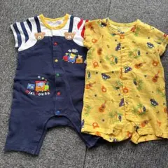 ミキハウス☆ロンパース70