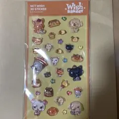 NCT WISH 3Dステッカー WISH BAKERY POP UP MD