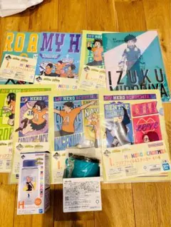 一番くじ　僕のヒーローアカデミア セット　ファイル　タンブラー
