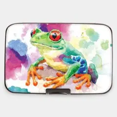 Monarque RFID セキュア アーマードウォレット - カエル