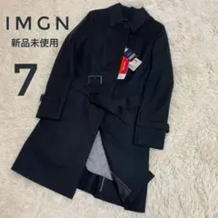 新品未使用 洋服の青山 IMGN ライナー付 トレンチコート黒 7号