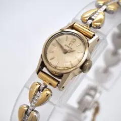 176 稼働 OMEGA 時計　手巻き　レディース　ゴールド　ヴィンテージのサムネイル