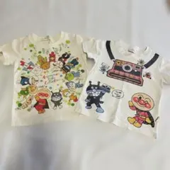 アンパンマン Tシャツ 2枚セット100センチ