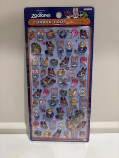 【正規品】ボンボンドロップシール ズートピア
