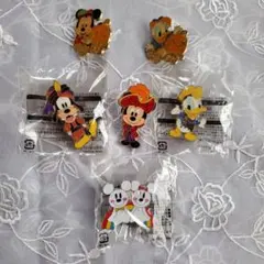 ディズニーピンバッジ[ミッキーマウス・ドナルドダック・グーフィー]非売品