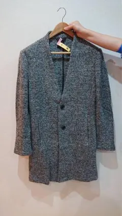 コート ノーカラージャケット