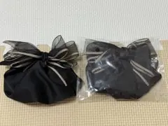 ALLMIRA リボン バレッタ ネット付き まとめ売り