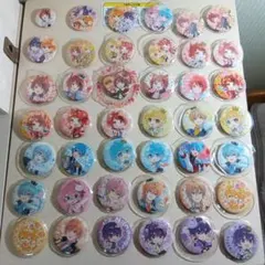 アニメキャラクター缶バッジセット