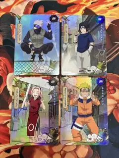 S*a様 KAYOU NARUTO ナルト サスケ サクラ SR 3枚セット第七 - メルカリ