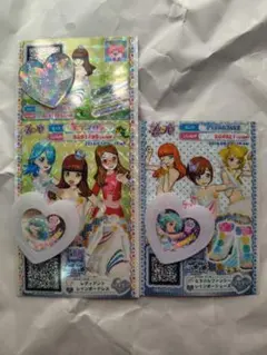 プリズムストーン　ミラクルファンシーレインボーコーデ2個セット りんね　中古 プリズムストーン りんね ミラクルファンシーレインボーシューズ