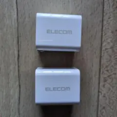 【2個セット】エレコム EC-AC22充電器 20W2ポート Type-C