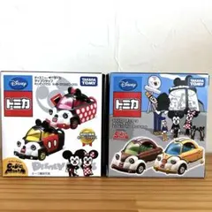 ディズニーモータース ミニカーセット ミッキー、ミニー、チップ、デール