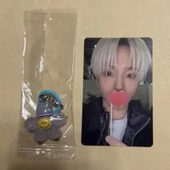 treasure ジフン 10000円トレカ　カプセルトイ めじるしアクセサリー