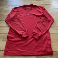 タイムセール　ミズノ　S 赤　アンダーシャツ　長袖