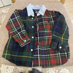 Ralph Lauren マルチカラー チェックシャツ 18M