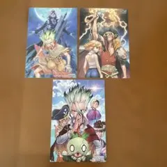 Dr.STONE 原作絵ポストカード3枚セット