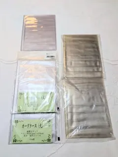 名刺サイズ カードケース　大　5冊　日本製　ハンドメイド素材