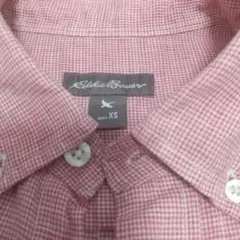 Eddie Bauer 半袖シャツ レッド チェック柄 XSのサムネイル