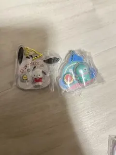 サンリオキャラクターズパッケージチャーム＆チョコボーロ ハンギョドン ポチャッコ
