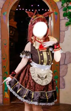 ウマ娘 ミホノブルボン コスプレ衣装　バレンタイン衣装 ウマ娘プリティーダービー 「CODE:グラサージュ」 ミホノブルボン