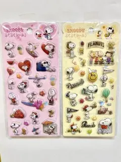 ★新品★SNOOPY ぷくぷく立体シールセット